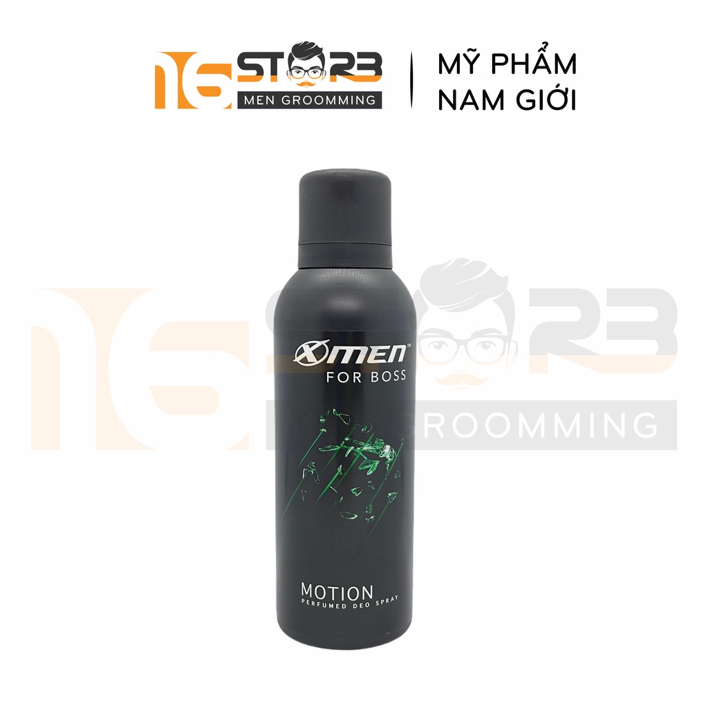 Xịt Khử Mùi Xmen For Boss Intense/Motion/Luxury 150ml