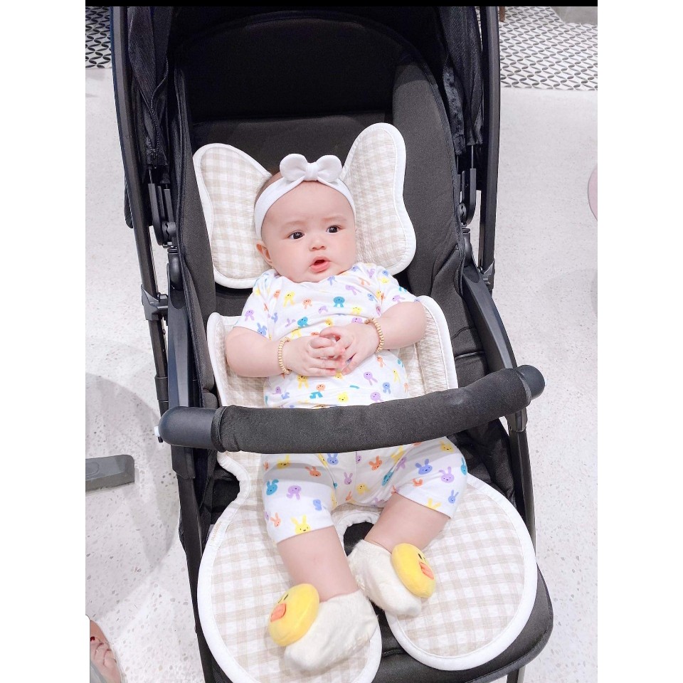 Bộ Thỏ Bunny quần áo trẻ em Hàn Quốc Cao Cấp Lime & Blue