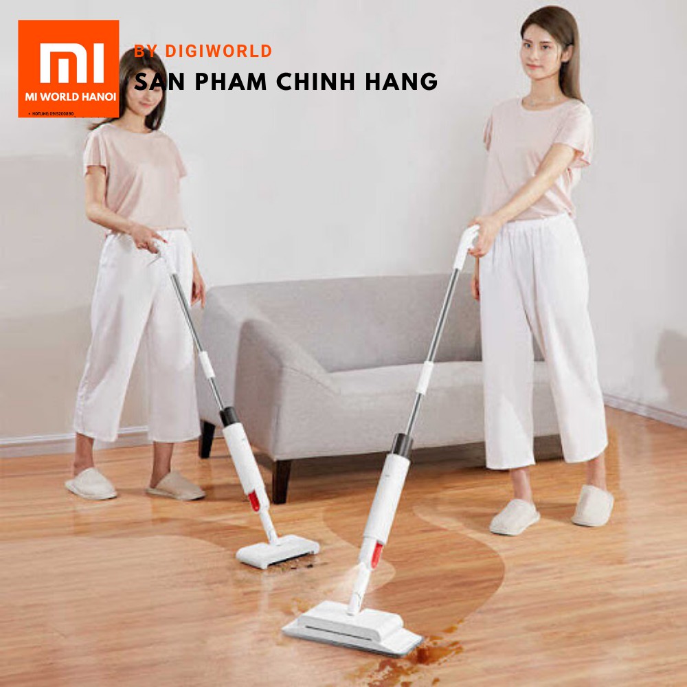 Cây Lau Nhà Xiaomi Deerma Water Spray Mop / Lau nhà hút bụi Deerma TB 900