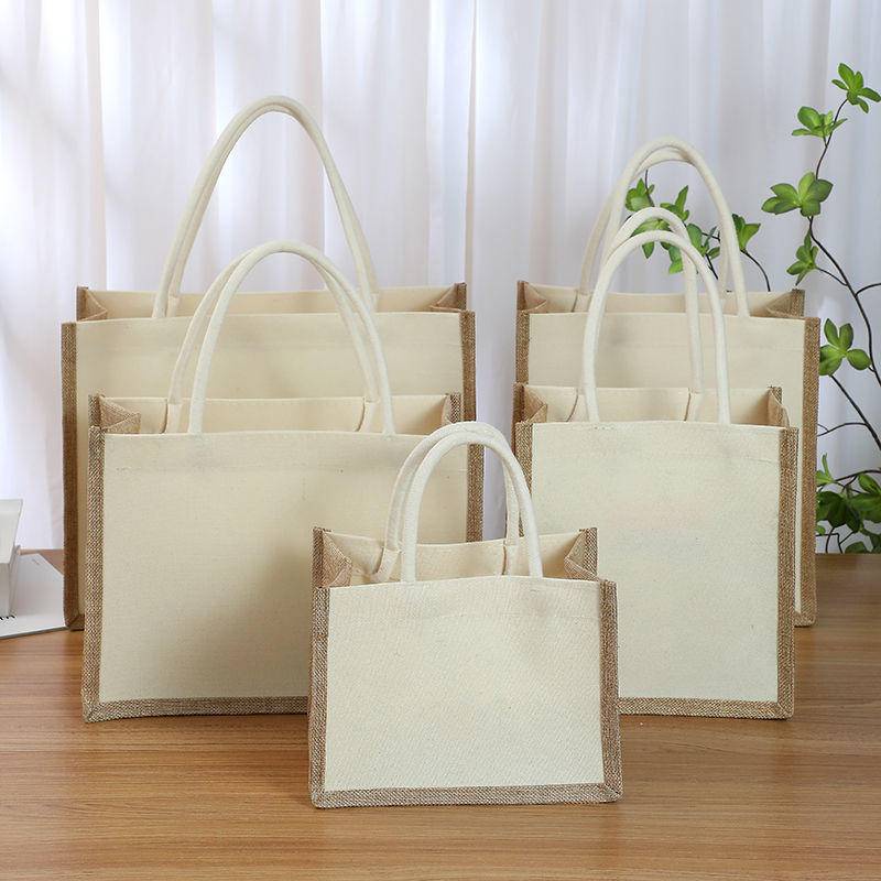 Túi Xách Canvas Đựng Hộp Cơm Trưa Xinh Xắn Cho Nữ