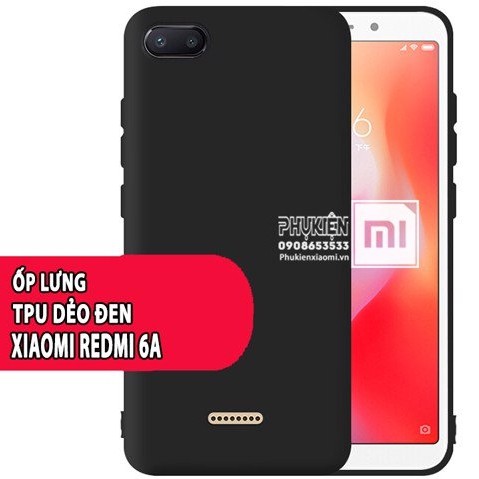 Ốp lưng Xiaomi Redmi 6A nhựa TPU mền mịn