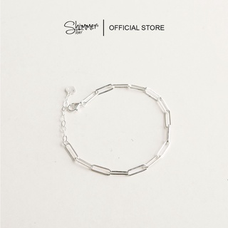 Lắc tay bạc 925 Linked - Shimmer Silver