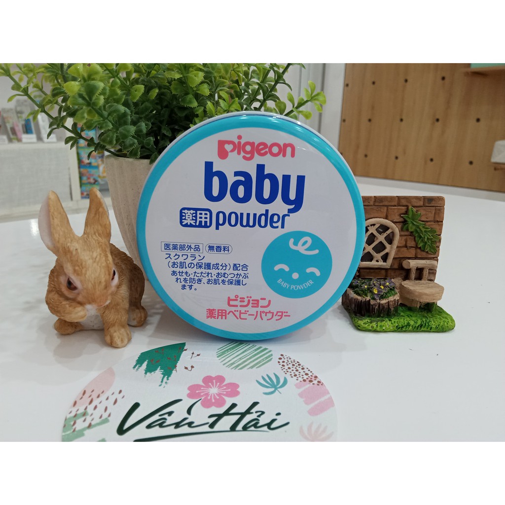 Phấn rôm piegon Baby Powder Nhật Bản