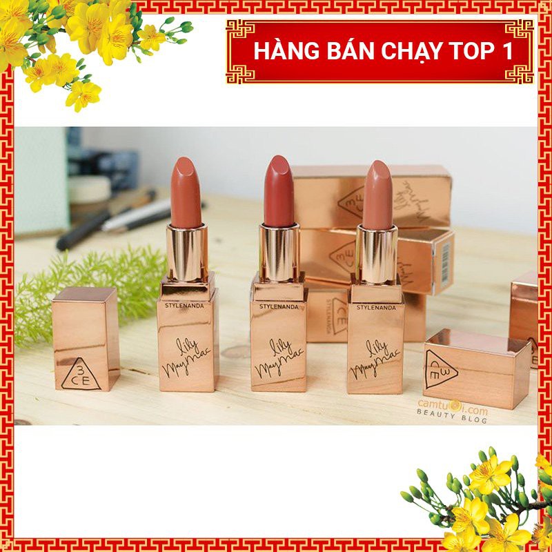 Set son 3CE Lily Maymac 5 cây mini