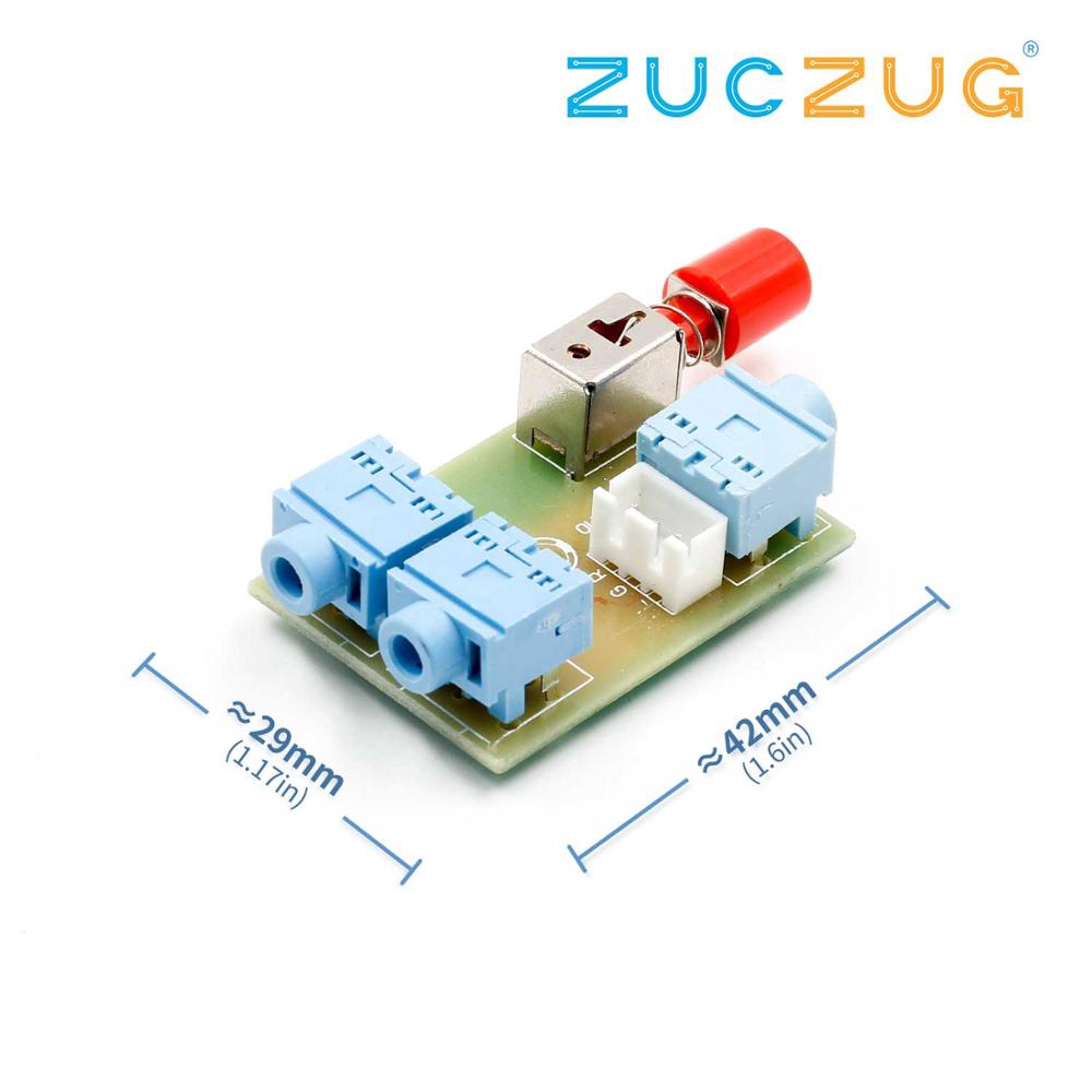 XH-M371 Audio Switching Module 3.5 Audio 2 into 1 Out Switch Switch Board Audio Socket Switch Diy Electronic PCB Board | BigBuy360 - bigbuy360.vn