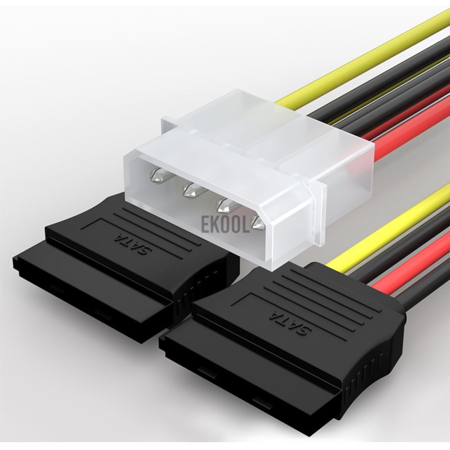 Dây Cáp Sata 4 Pin Ide Sata 0.2m Cho Ổ Cứng Ssd /Computer | BigBuy360 - bigbuy360.vn