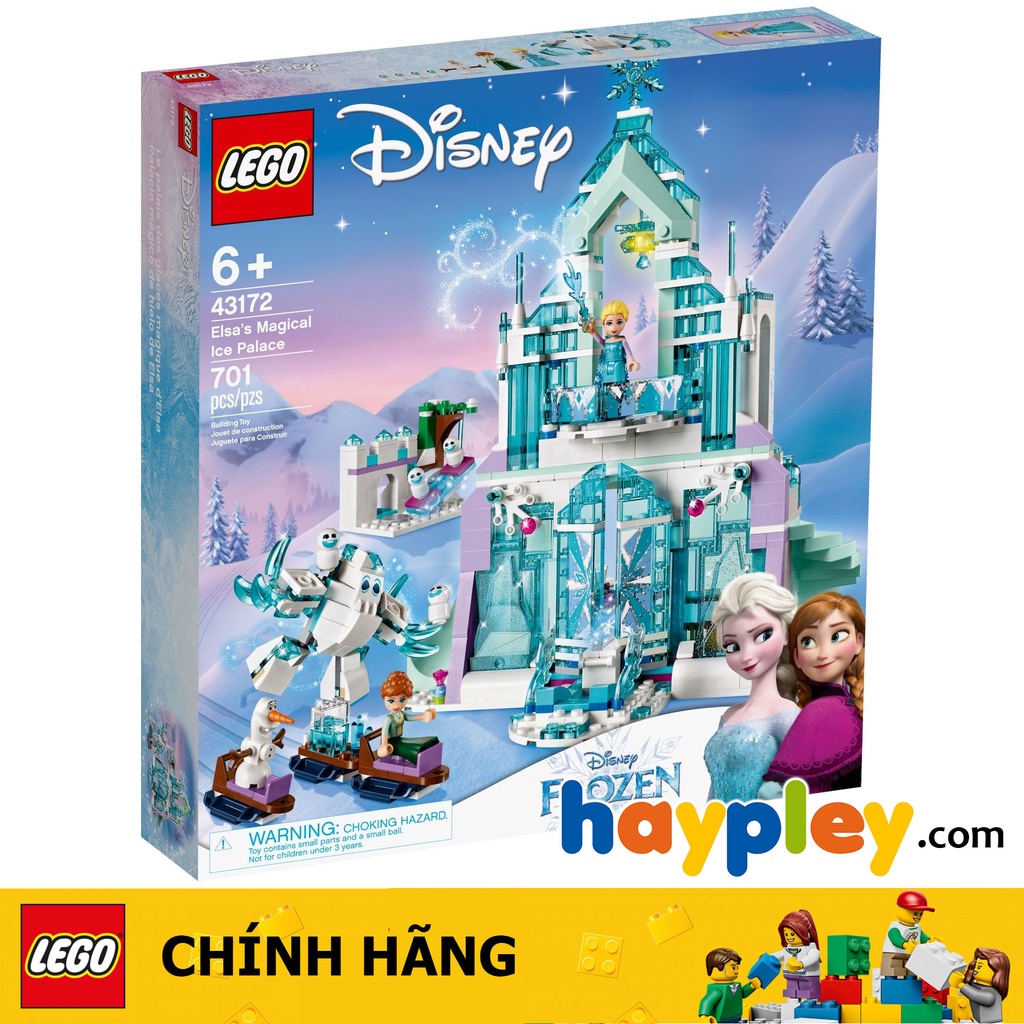 LEGO Disney 43172 Lâu đài công chúa Elsa