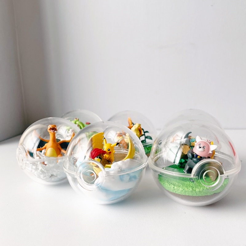 Mô Hình Pokemon Re-ment Terrarium Collection
