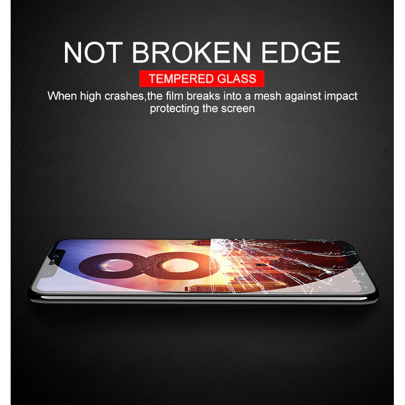 Miếng dán 5D Full màn cho Xiaomi Mi8 - Đen