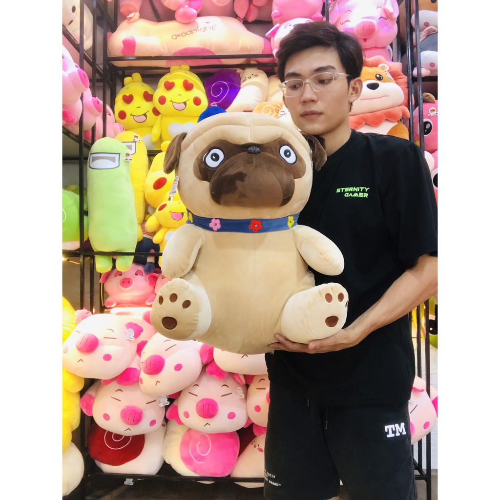 Gấu Bông Chó Pug Giá Rẻ Cao Cấp Dễ Thương