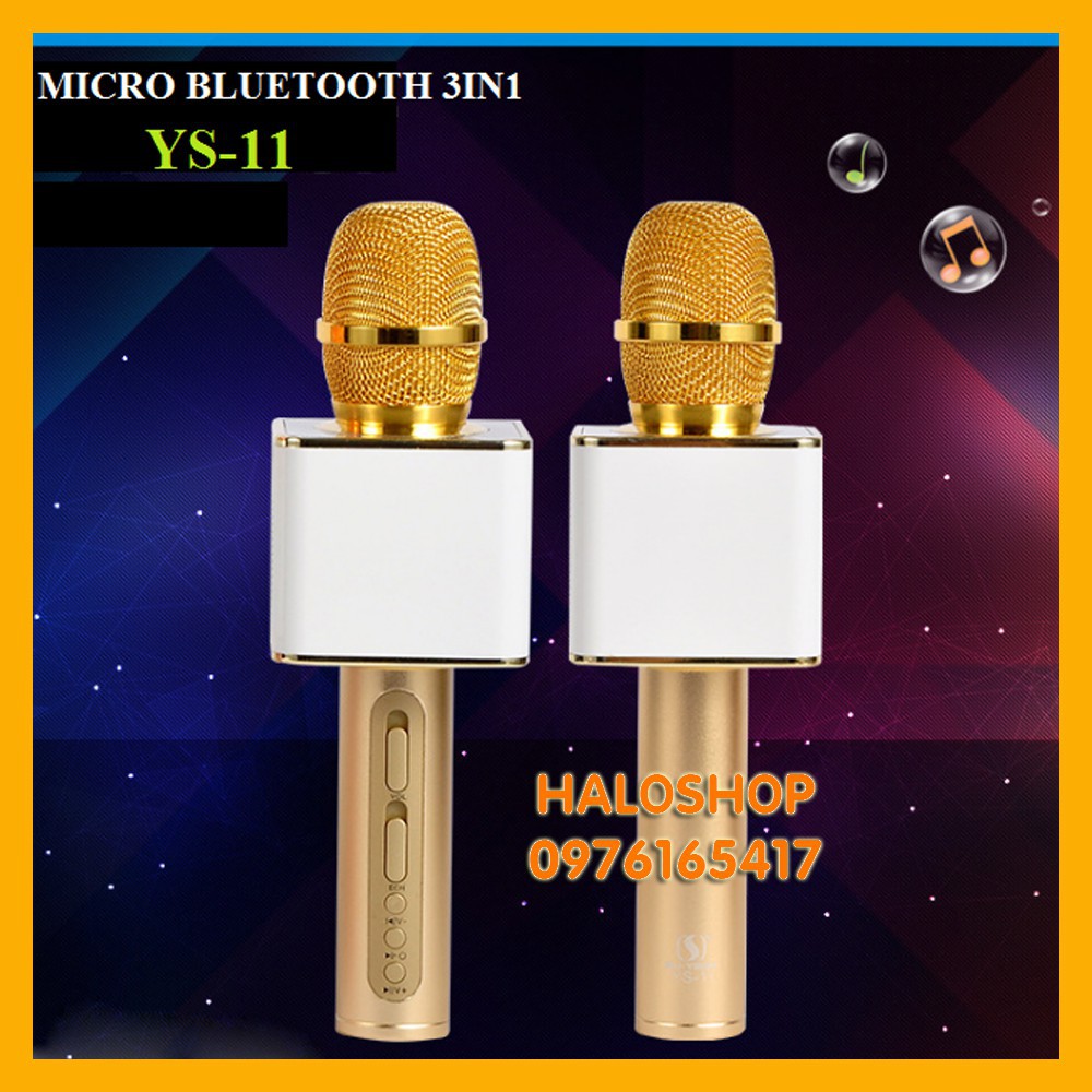 Micro Karaoke Bluetooth Magic YS-11 - BH 3 THÁNG [TN2955] mã skuu KP3515