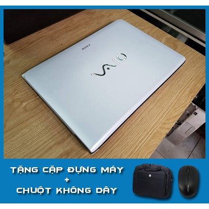 Laptop Cũ Rẻ Sony Vaio SVE14 Trắng Core i5_Ram 4G_ổ 320G Chơi Game, Làm Đồ Họa. Tặng đầy đủ phụ kiện