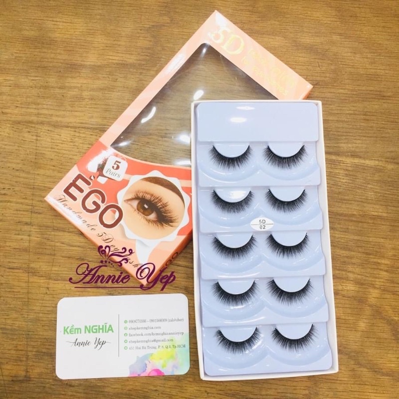 LÔNG MI EGO - 5D Real Mink Fur Eyelashes