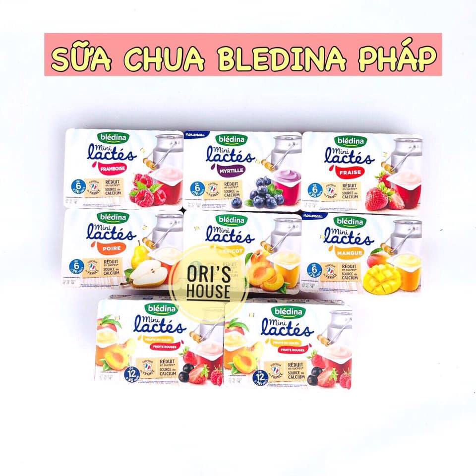 SỮA CHUA BLEDINA ĐỦ VỊ - PHÁP [ Date xa]