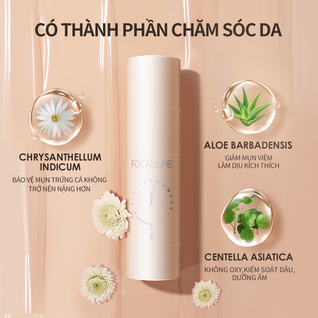 Kem nền FOCALLURE chống thấm nước và lâu trôi cao cấp