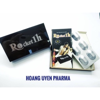 Rocket 1h- tăng cường chức năng sinh lý nam hộp/6v