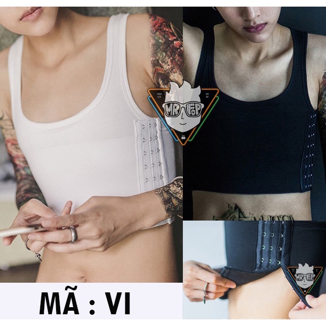 Áo nịt móc gài hông trái - Có gen Có Viền Tomboy Transguy Mr Fop | BigBuy360 - bigbuy360.vn