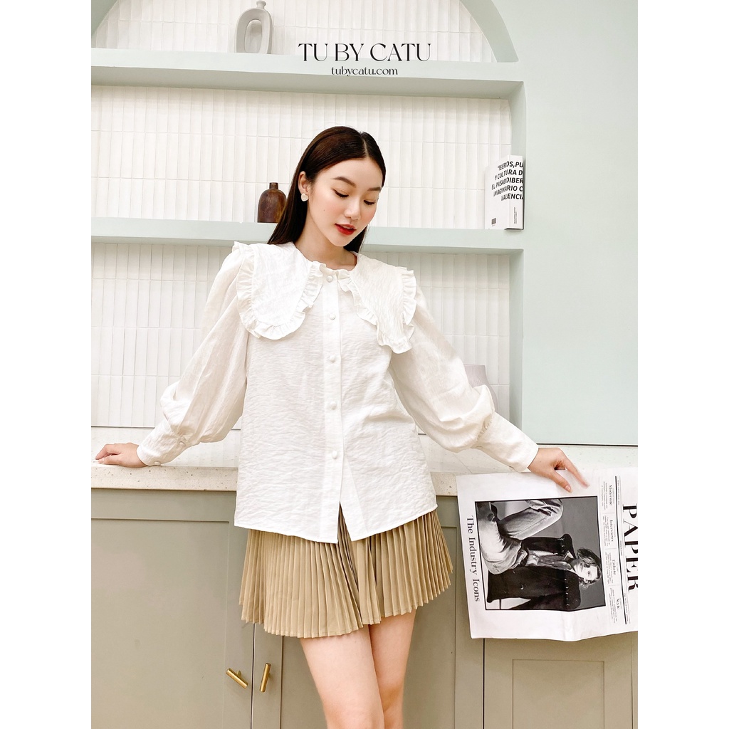 TUBYCATU | Áo sơ mi cổ bèo 5 màu | BigBuy360 - bigbuy360.vn