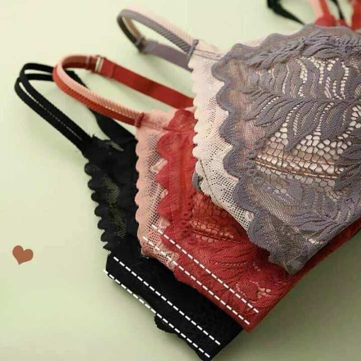 Áo Lót Ren Hoa Cao Cấp Kèm Đệm Mút Mềm Mại Thoáng Khí