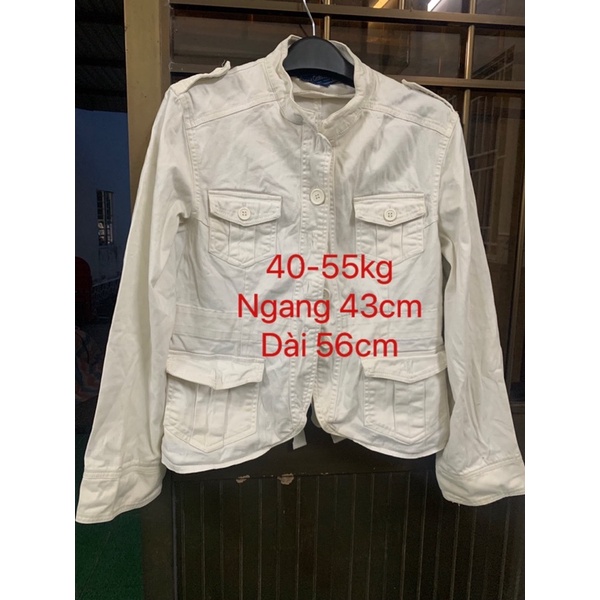 Áo khoác jean nữ 2hand
