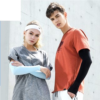 Găng tay chống nắng nam Xỏ Ngón, Bao Tay Đi Phượt Siêu Mát Ống Tay Xỏ Ngón Chống Tia UV Đi Xe Đạp
