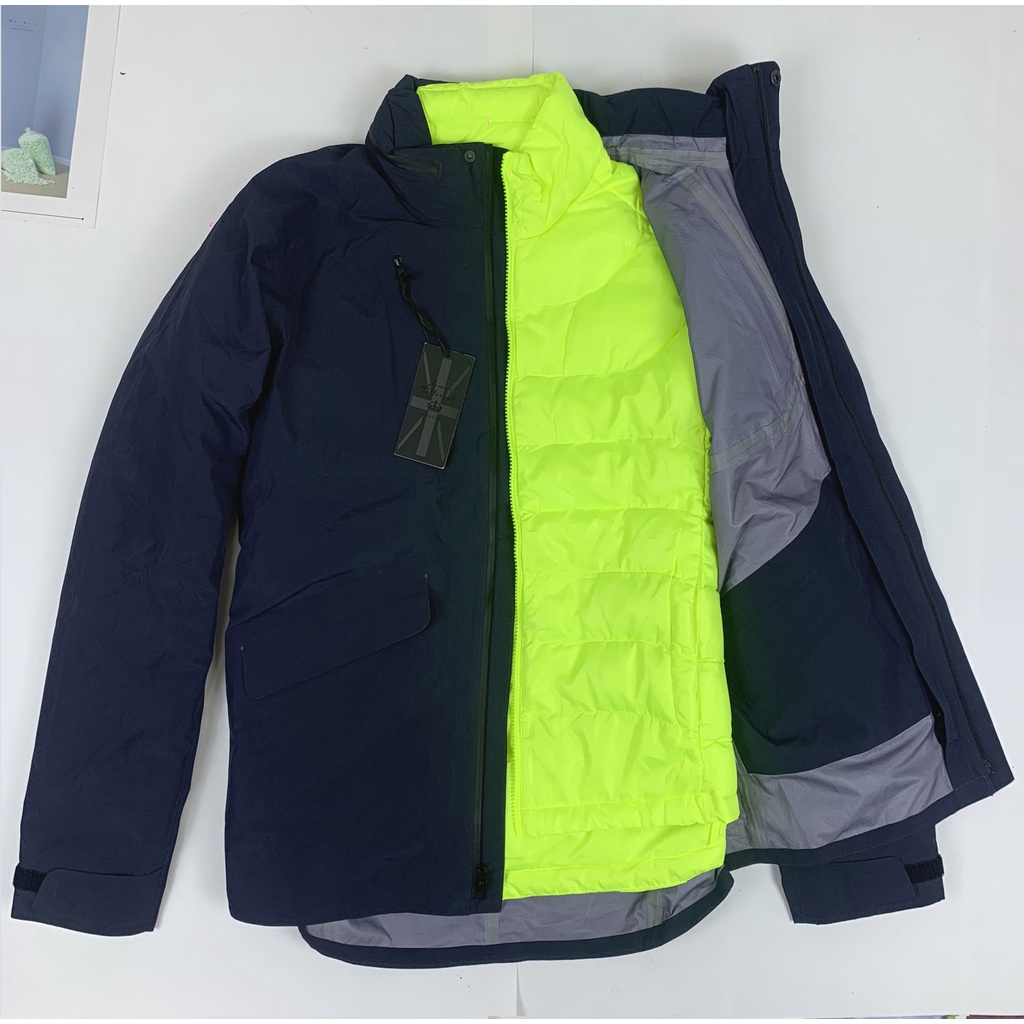 Giảm sâu áo khoác xuất Anh 2 in 1 chính hãng