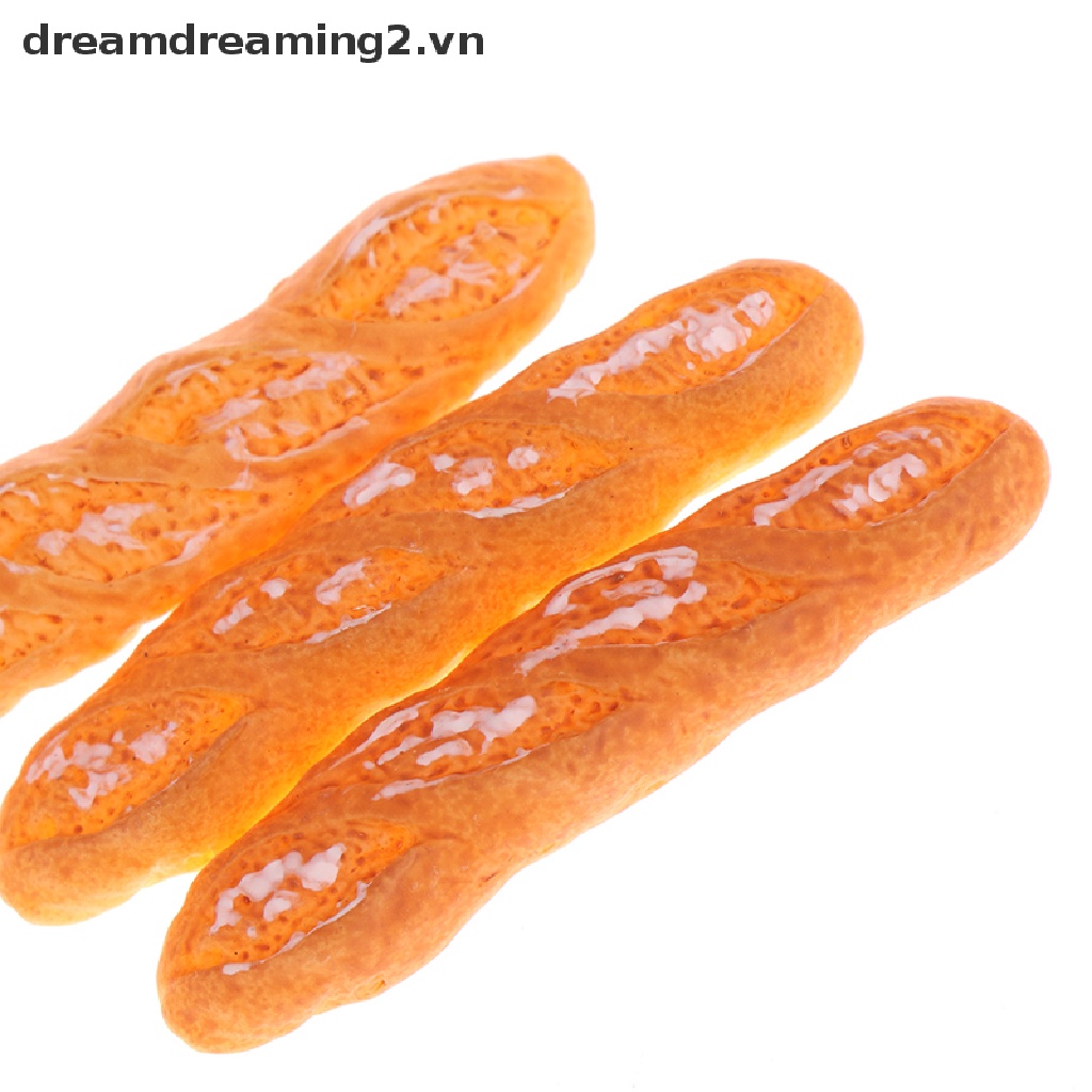 Mô hình bánh mì thu nhỏ dễ thương tỉ lệ 1:12 dành cho nhà búp bê