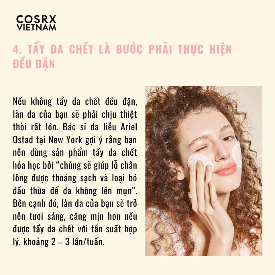 Bông Tẩy Tế Bào Chết Cấp Ẩm, Giảm Mụn Cosrx One Step Moisture Up Pad 70 Miếng /135ml (Mẫu mới)