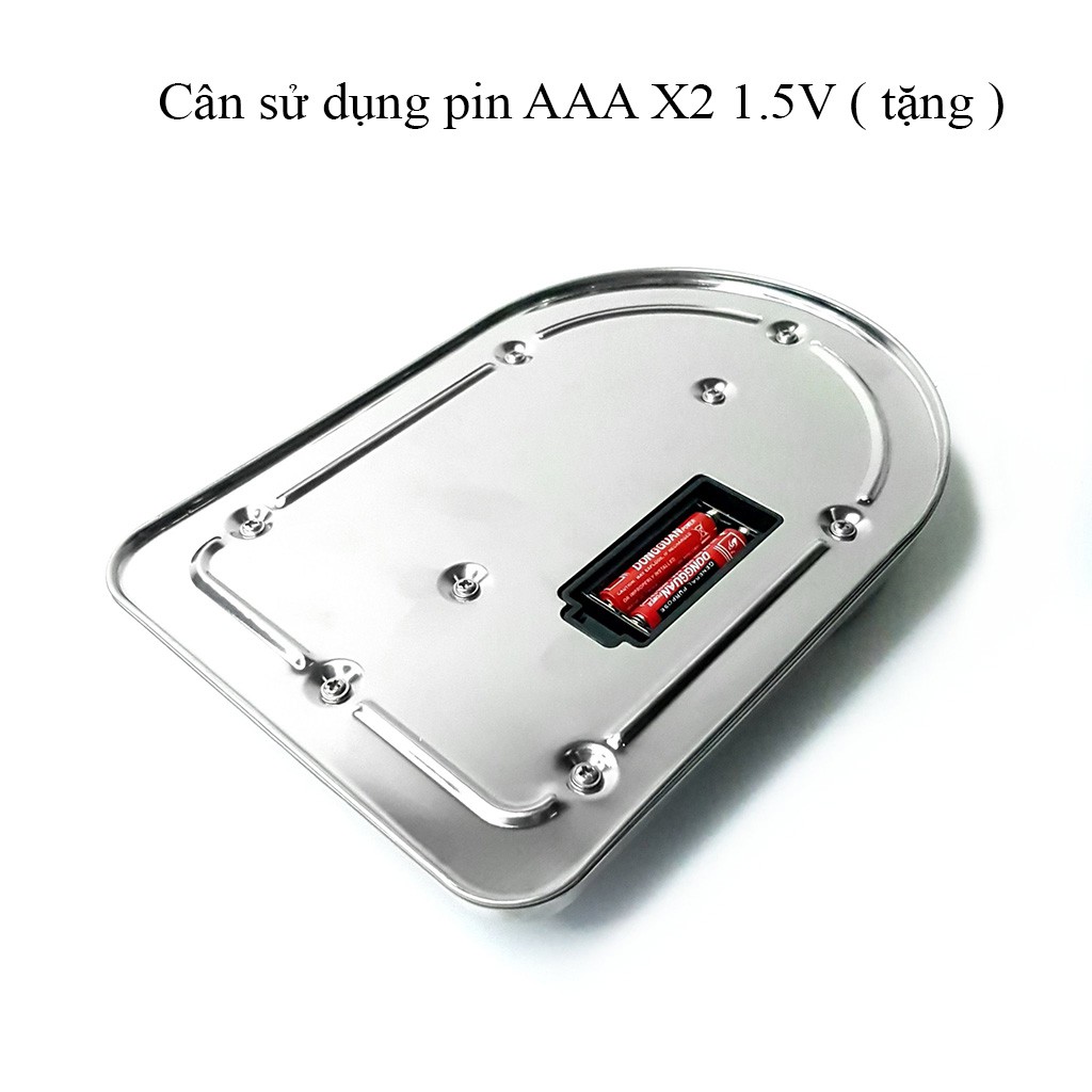 Cân tiểu ly điện tử nhà bếp mini 5kg XF03 inox không gỉ ( Bảo hành 1 năm ) TBE Shop