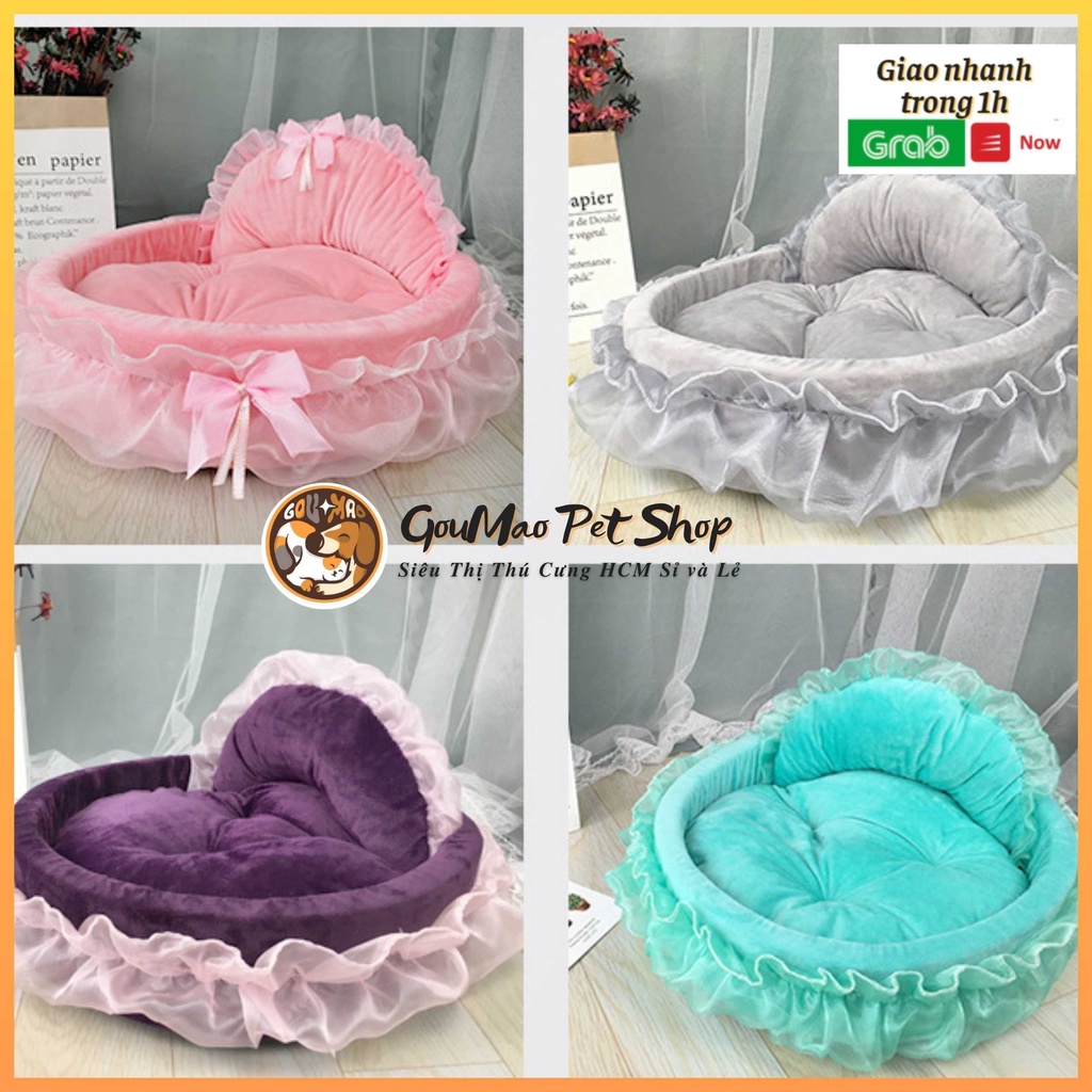 Nệm công chúa, nệm kute dành cho chó mèo - Goumao pet