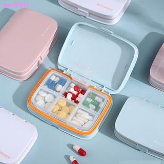 ◙✺hộp đựng thuốc chia ngăn mini tiện dụng