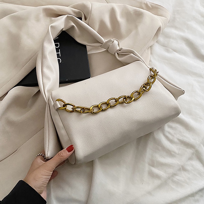 IELGY Túi Đeo Vai Màu Trơn Dễ Phối Đồ Thời Trang Cao Cấp Cho Nữ