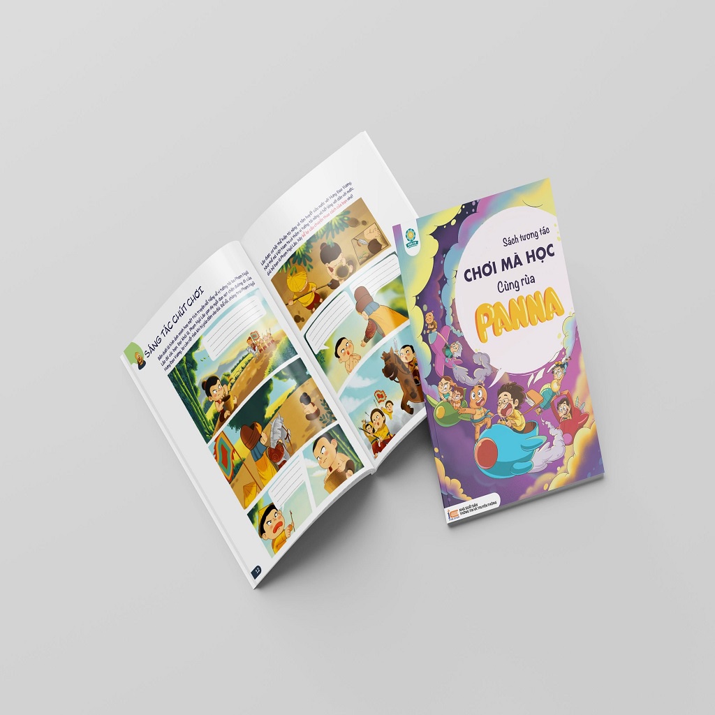 Bộ Sách tương tác Chơi Mà Học Cùng Rùa PANNA