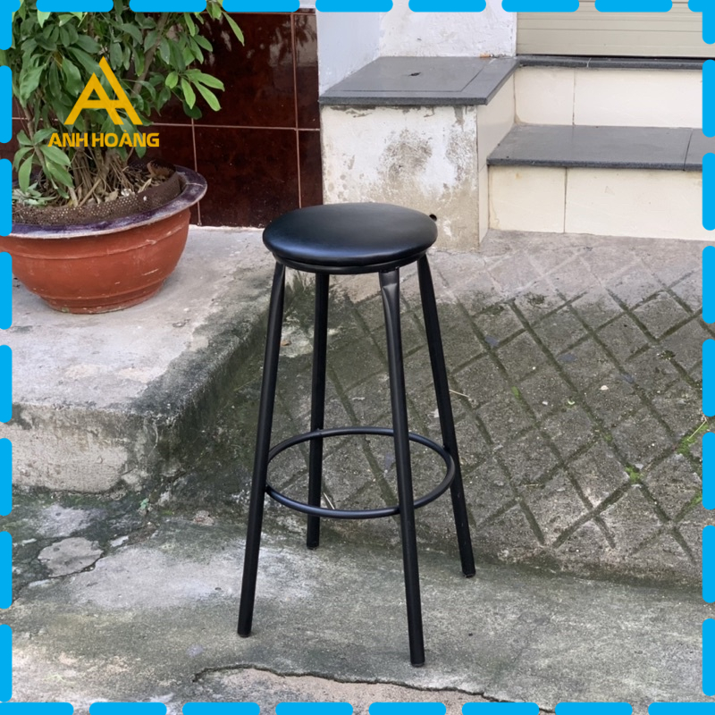 Ghế ban công - ngồi quầy bar cao 75cm không tựa Mới