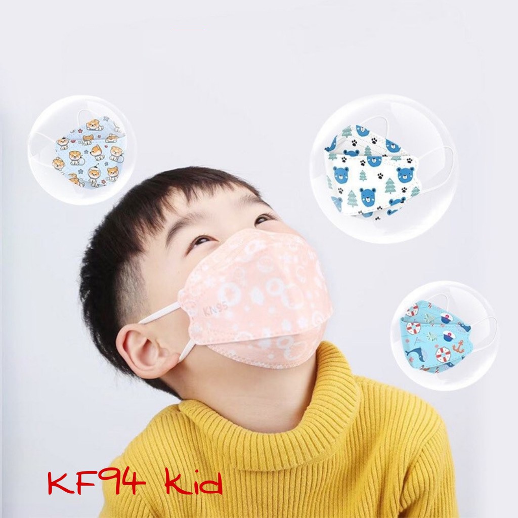 1 túi 5 chiếc khẩu trang KF94 4D Ami Mask chống bụi mịn tiêu chuẩn Hàn Quốc