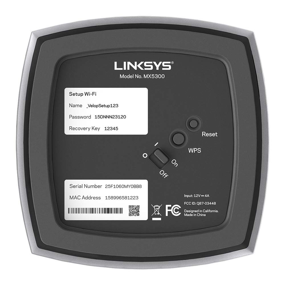 Thiết bị mạng Wifi 6 Linksys MX5 Velop AX Whole Home System MX5300 | BigBuy360 - bigbuy360.vn