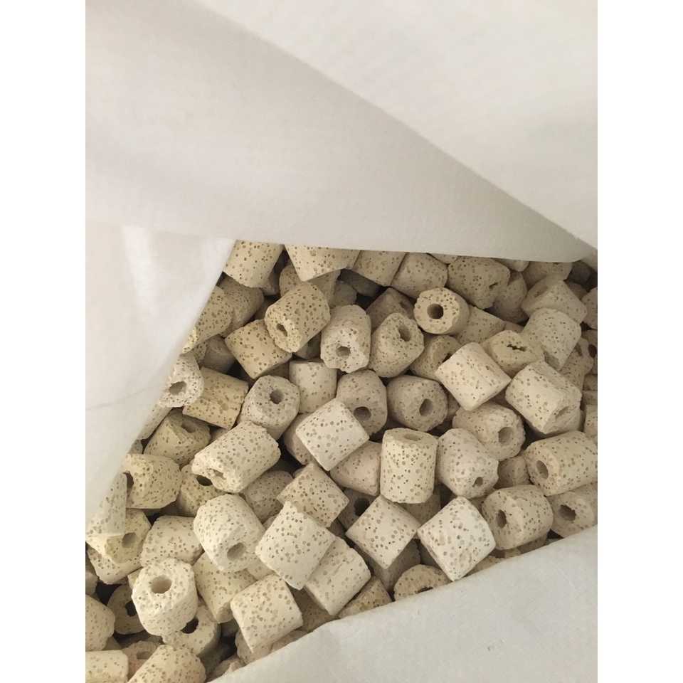 Sứ trụ,sứ tạo khoáng dùng lọc nước bể cá cảnh 1-2-3-4-5kg.