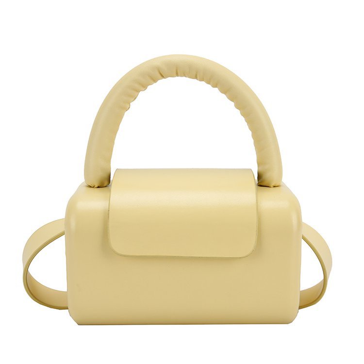 Túi xách da PU màu trơn thời trang 2021 thời trang sành điệu cho nữ