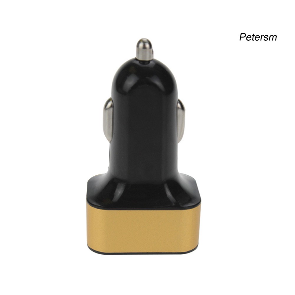Ổ Cắm Sạc 3 Cổng Usb Rxx2.1A 2.0a 1.1a Cho Xe Hơi