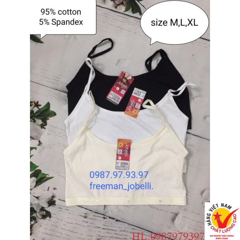 Áo lá nữ jobelli 2103 thun mềm mịn,co giãn tốt,thấm hút mồ hôi tốt