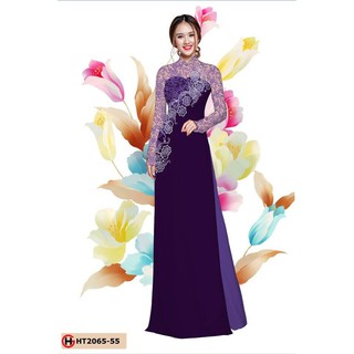 Vải áo dài in 3D