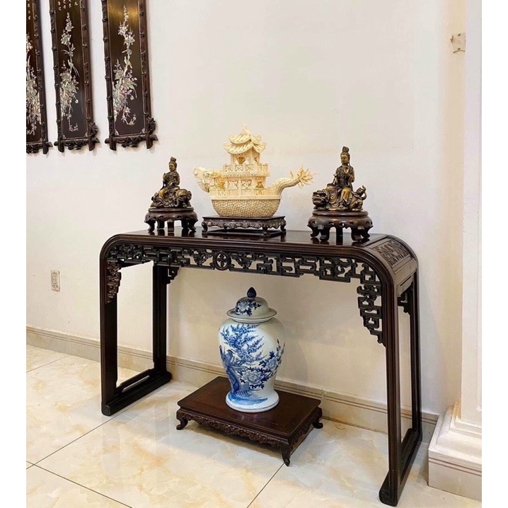 Bàn bày đồ Gỗ Gụ