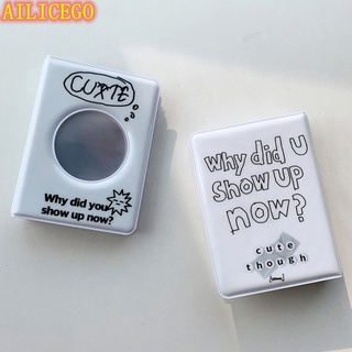 Cuốn album mini 3 inch in họa tiết chữ cái độc đáo tiện dụng