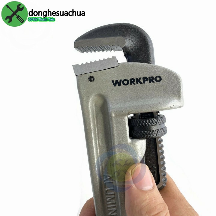 Mỏ lết răng cán nhôm Workpro W102005 dài 250mm