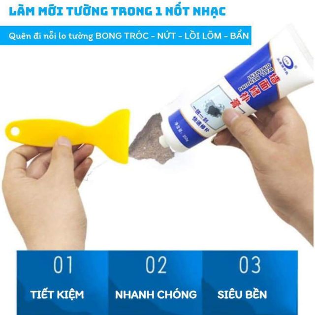 Keo vá tường chống thấm nước, ẩm mốc