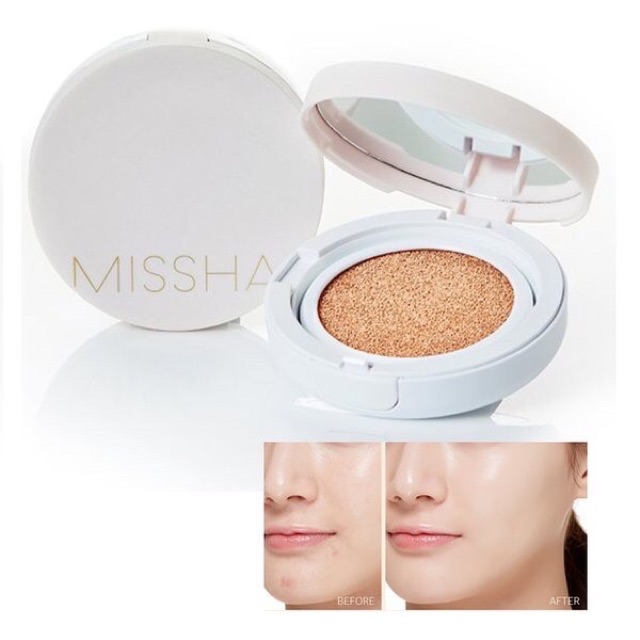 Phấn Nước Mỏng Mịn, Che Phủ Tốt, Lâu Trôi Missha Velvet Finish Cushion SPF50+PA+++