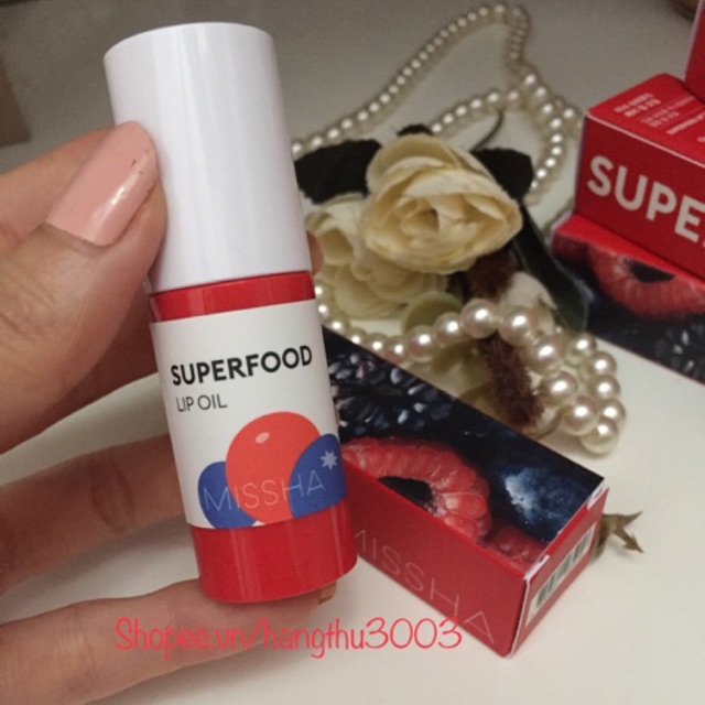 Dầu Dưỡng Môi Missha Superfood Berry Lip Oil | BigBuy360 - bigbuy360.vn
