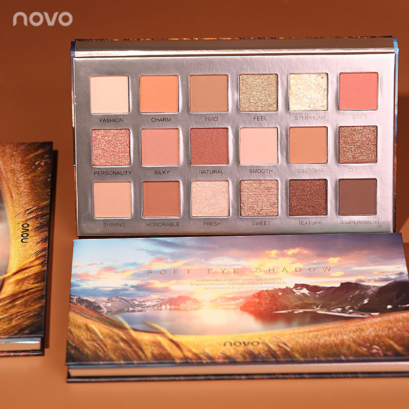 NOVO Reed Glacier Eyeshadow Palette Snow Mountain Eyeshadow on the Sky