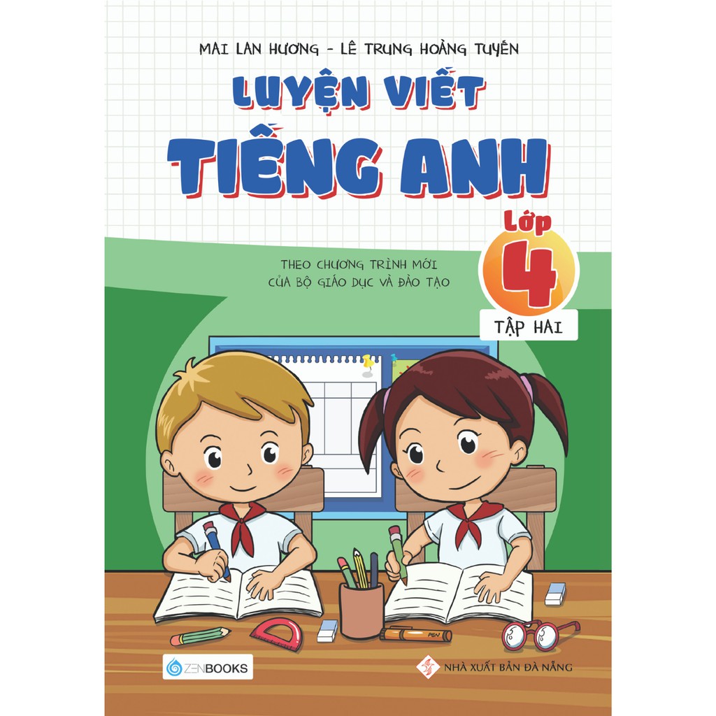 Sách - Luyện Viết Tiếng Anh 4 - Tập 2 - Mai Lan Hương