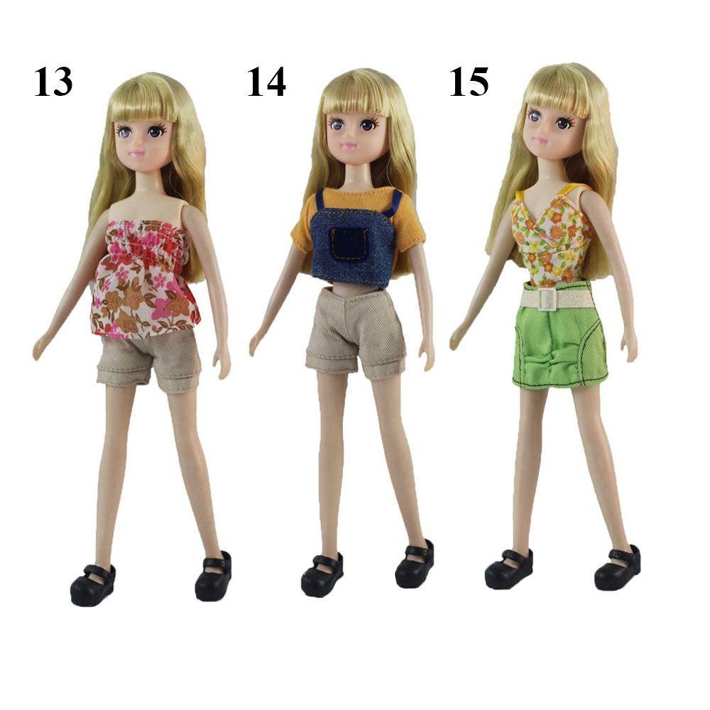 Áo Khoác Jeans Cho Búp Bê Tỉ Lệ 1 / 6 11.5 &quot;